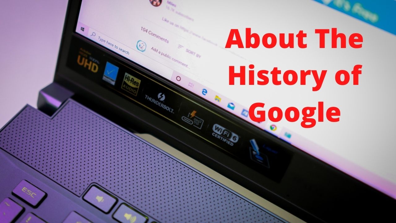 About The History of Google