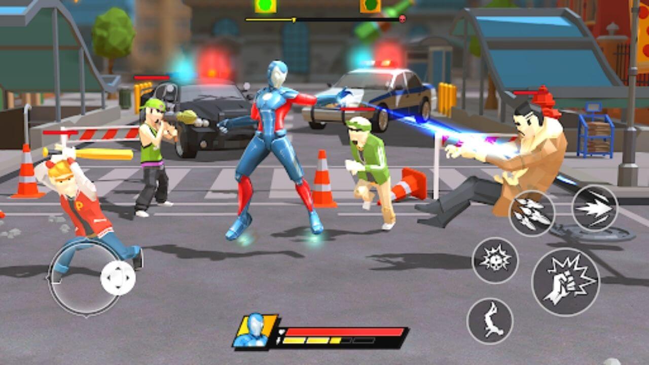 Iron Hero Superhero Fighting (3)