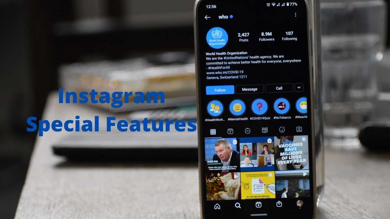 Instagram Special Features